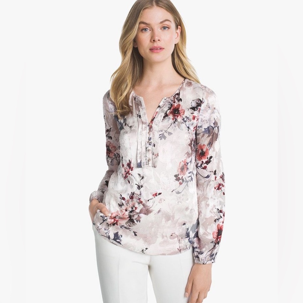 WHBM floral top